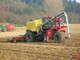 Horsch Trac bei der Gülleausbringung